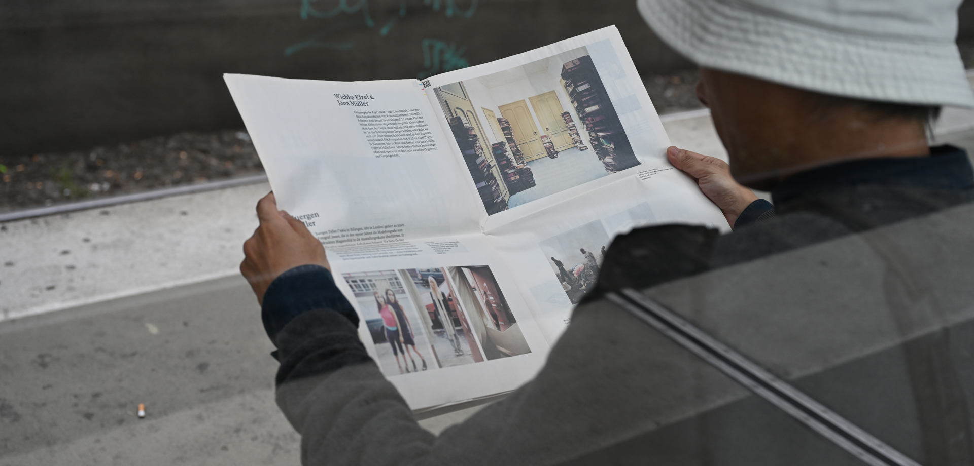 Johanna Unterberg, Detail der Ausstellungspublikation von Pablo Arrazola