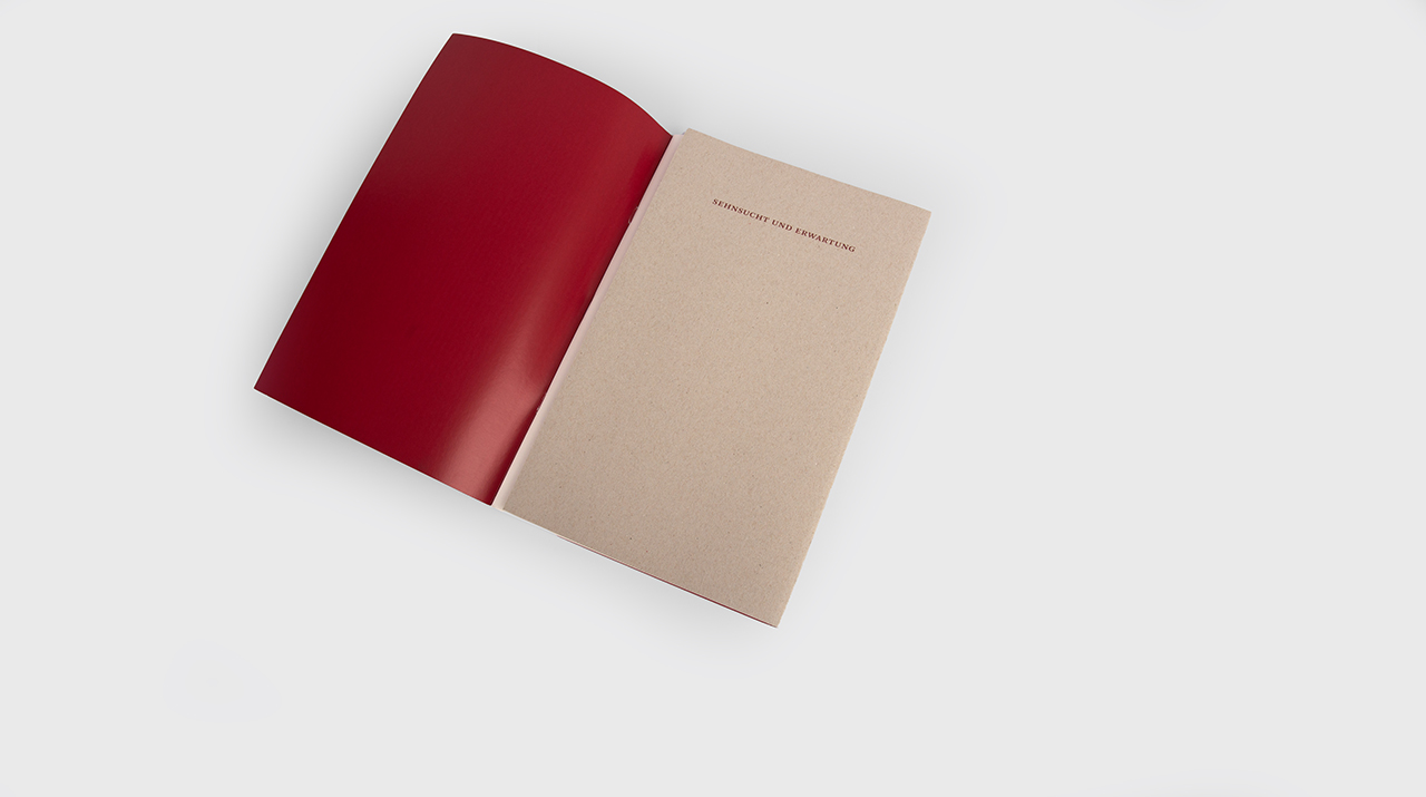  Johanna Unterberg,  Ausstellungspublikation Umschlaggestaltung