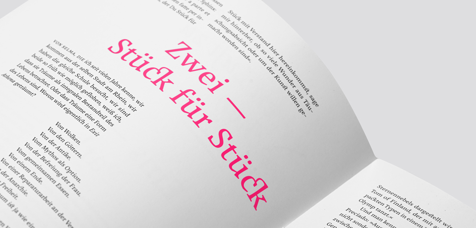 Johanna Unterberg, Ausstellungspublikation: Selma Köran, Exit Athena